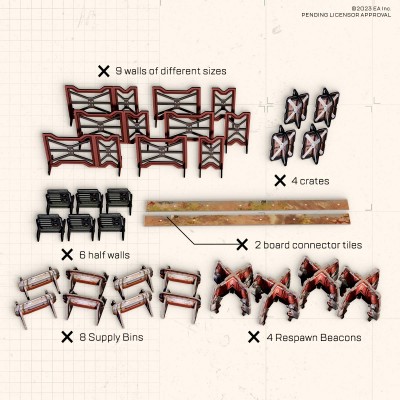 Apex Legends™: The Board Game Board 1 Expansion