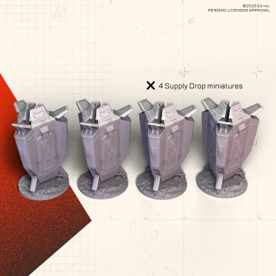 Apex Legends™: The Board Game Supply Miniatures Expansion